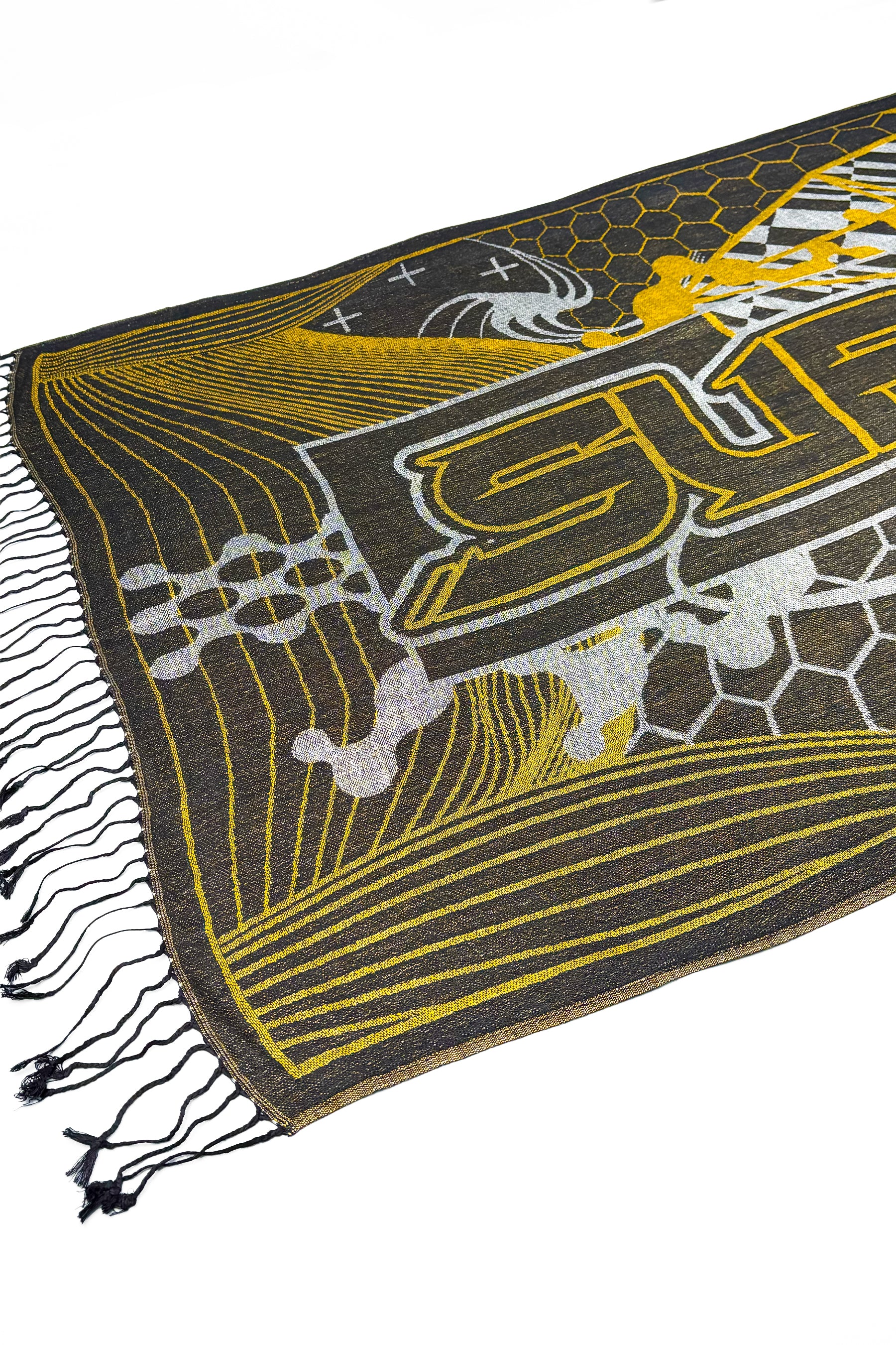 SUBTRONICS - CUBE METALLIC KNIT PASHMINA