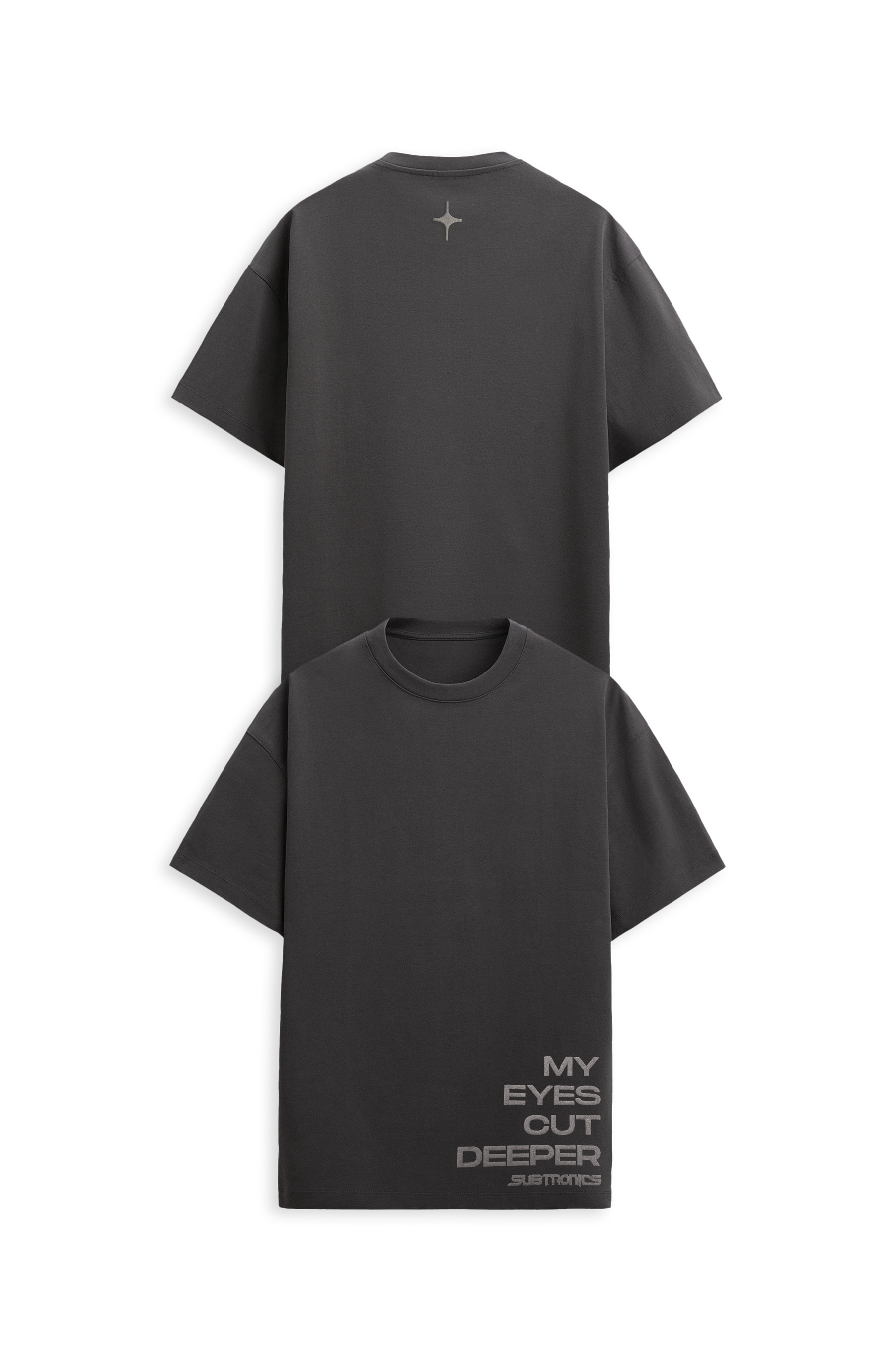 SUBTRONICS - EYES CUT DEEPER DROP SHOULDER PREMIUM TEE