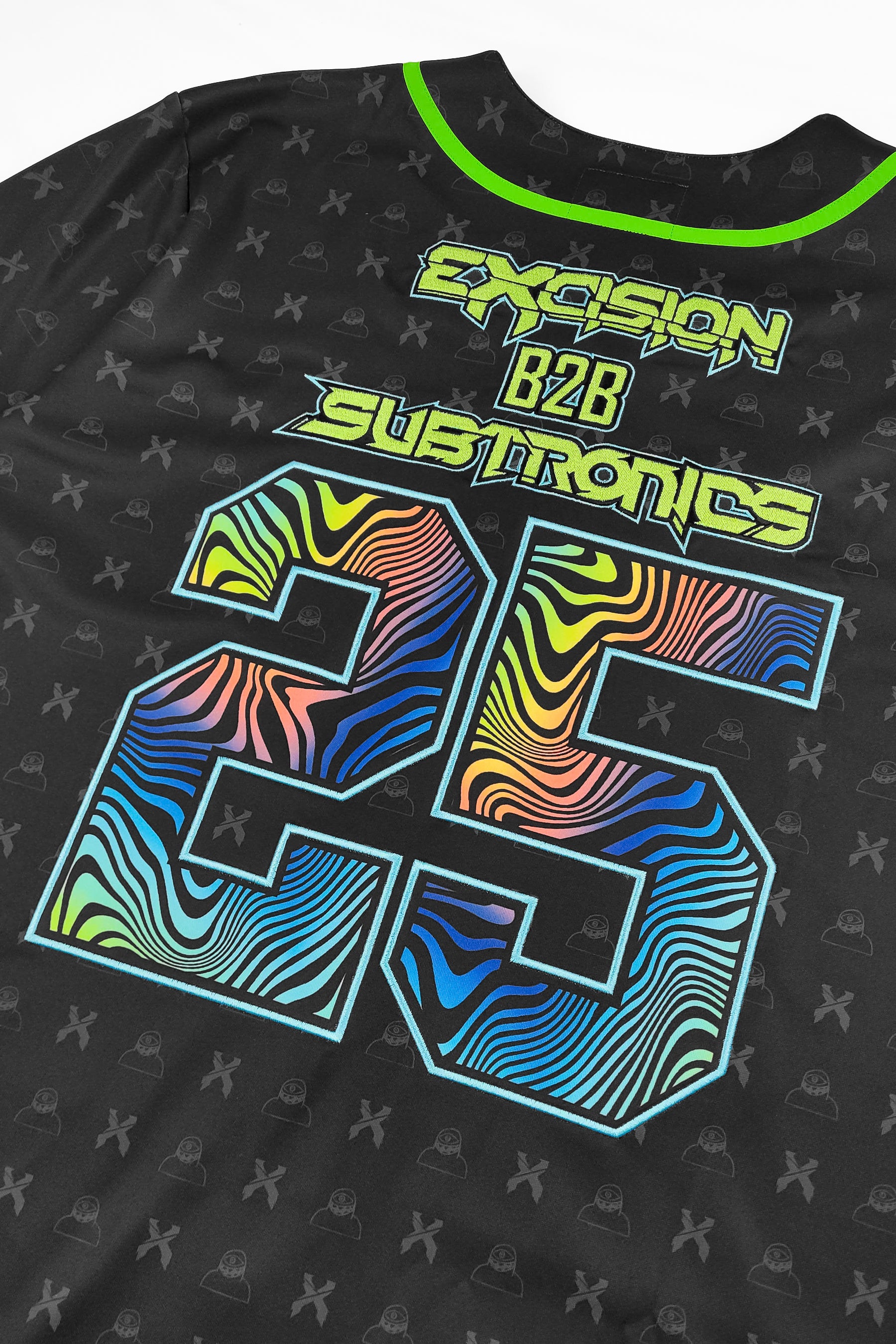SUBTRONICS B2B EXCISION - Limited Edition Baseball Jersey