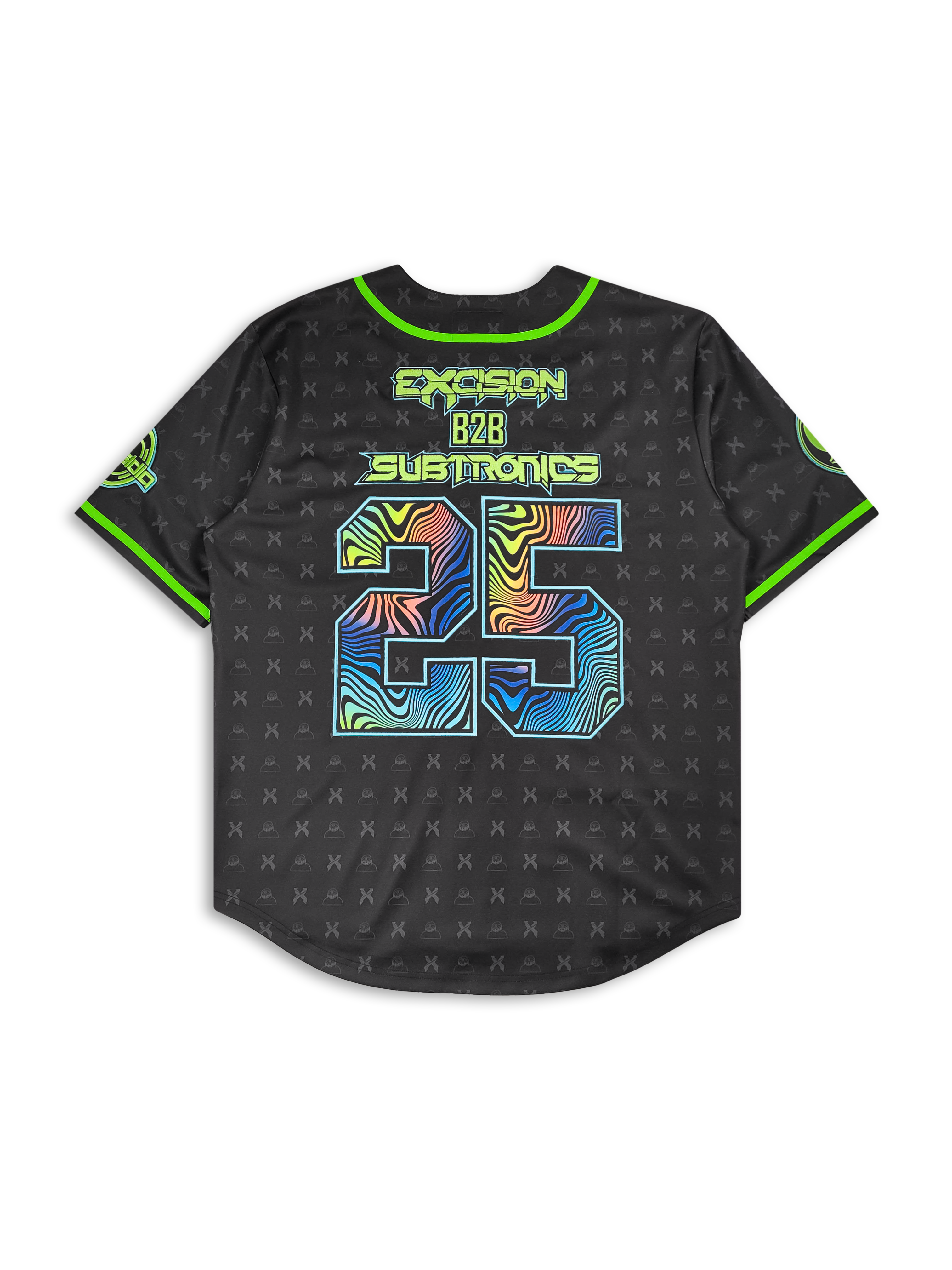 SUBTRONICS B2B EXCISION - Limited Edition Baseball Jersey